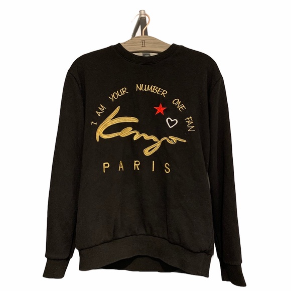 KENZO Paris I Am Your Number One Fan Sweater - Picture 3 of 10